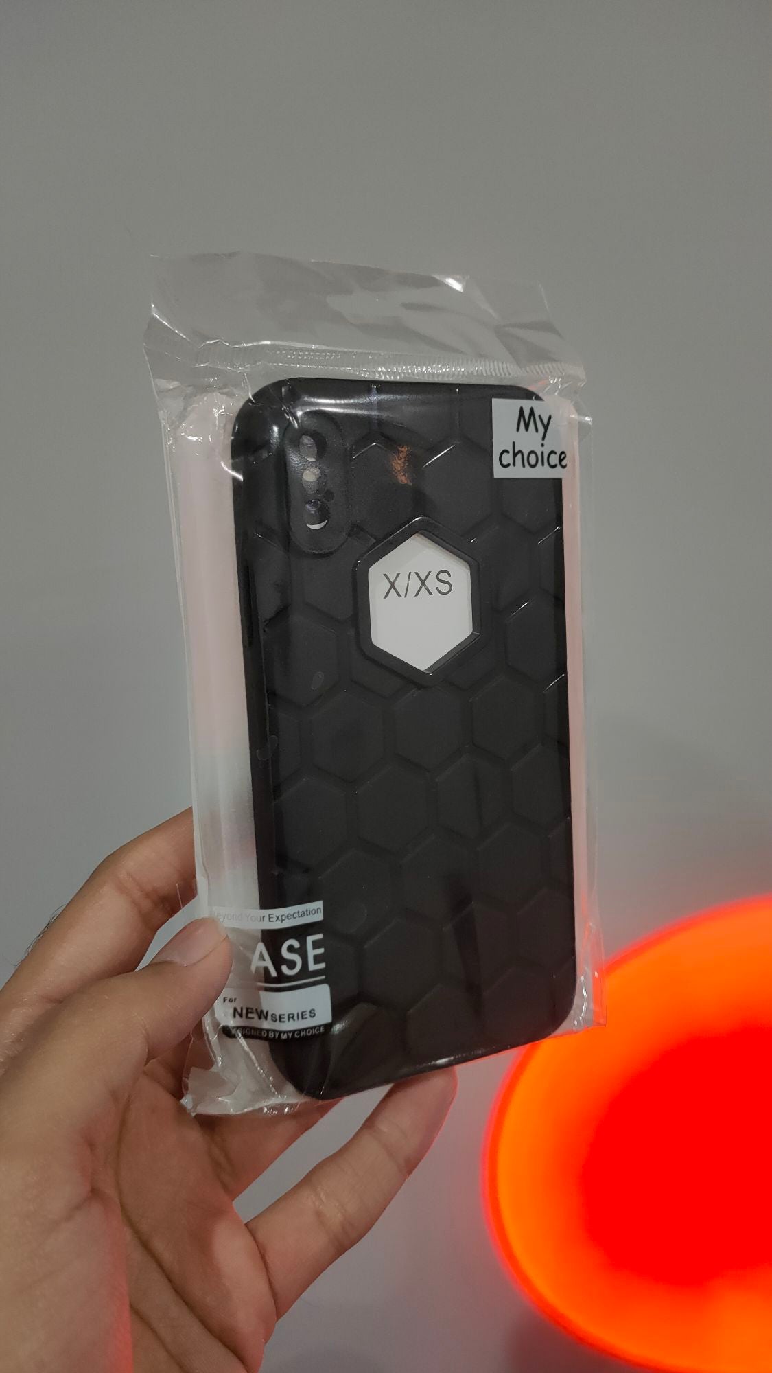 iPhone X/XS Back Design Camera Protection Soft Silicone Back Case Cover