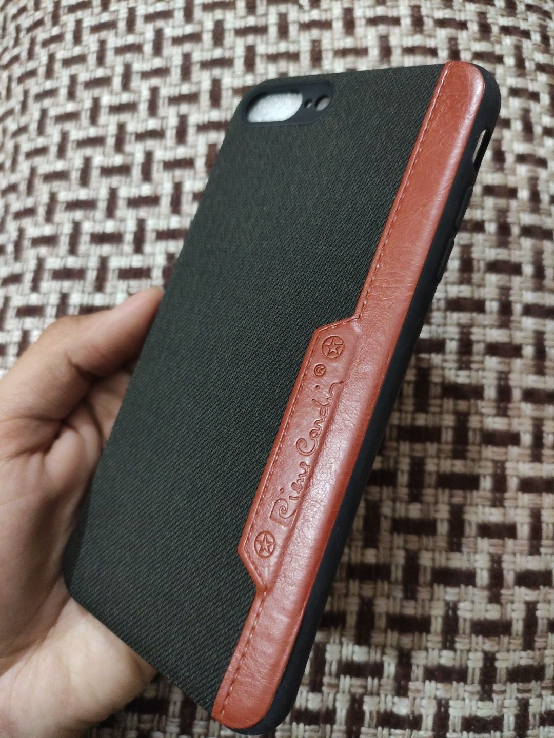 iPhone 7 Plus Soft Silicone Leather Back Cover