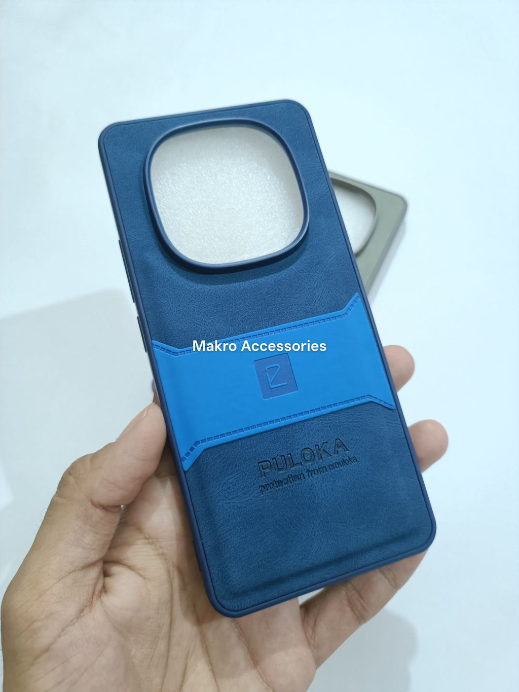 Redmi Note 14 Pro Plus PU Leather Design Puloka Back Cover