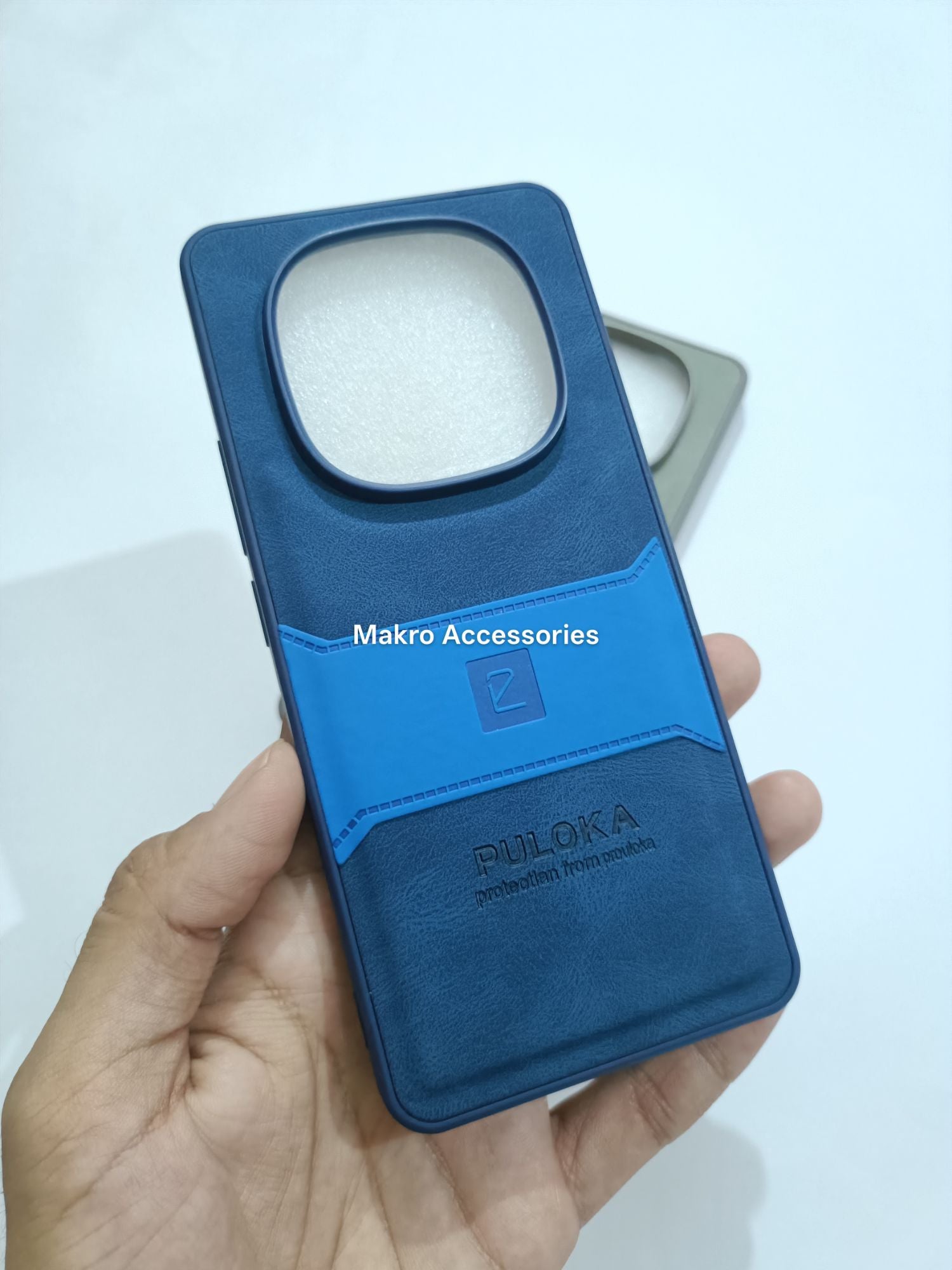 Redmi Note 14 Pro Plus PU Leather Design Puloka Back Cover