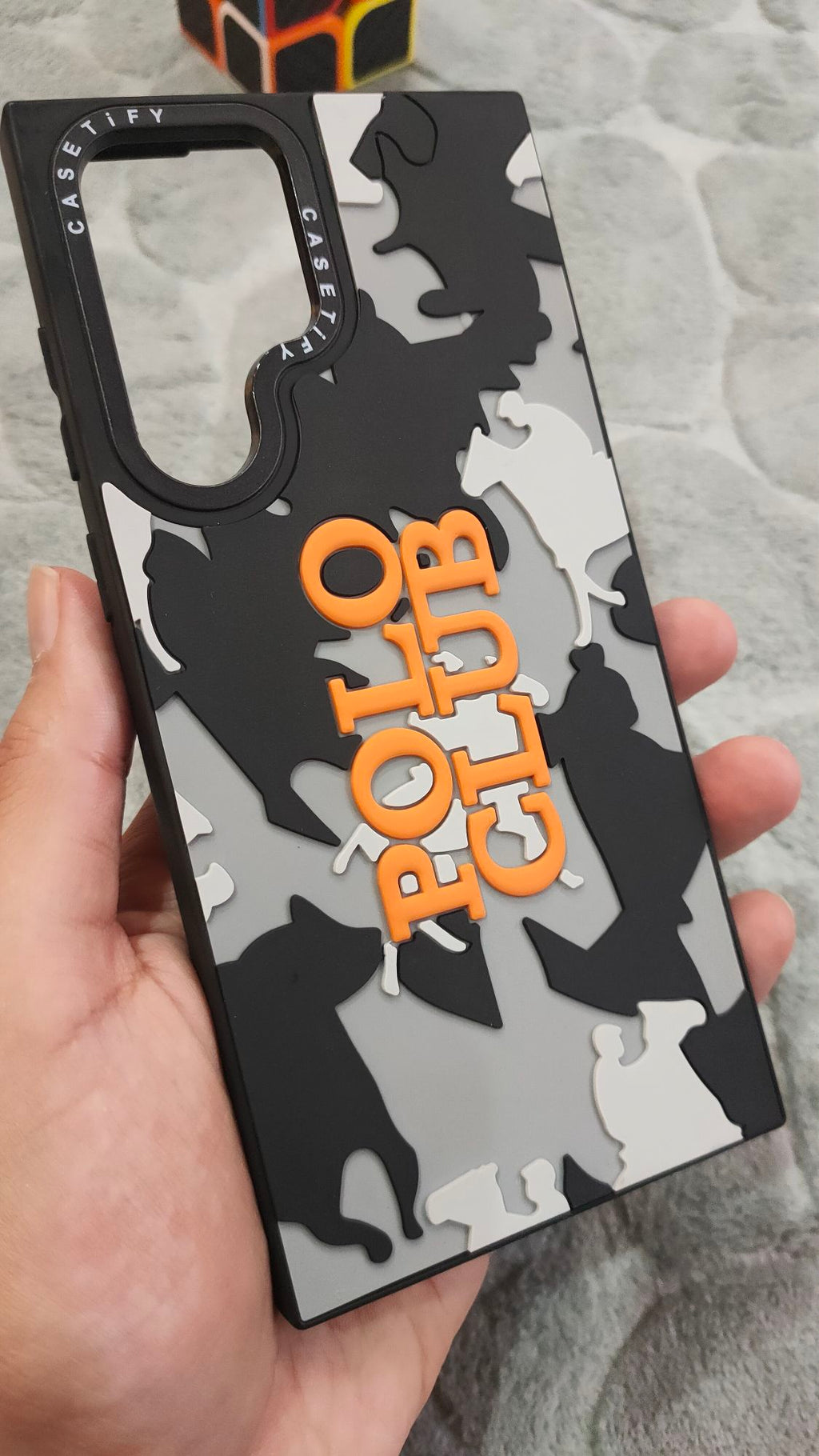 Samsung S22 Ultra CASETIFY 3D Premium Quality Case