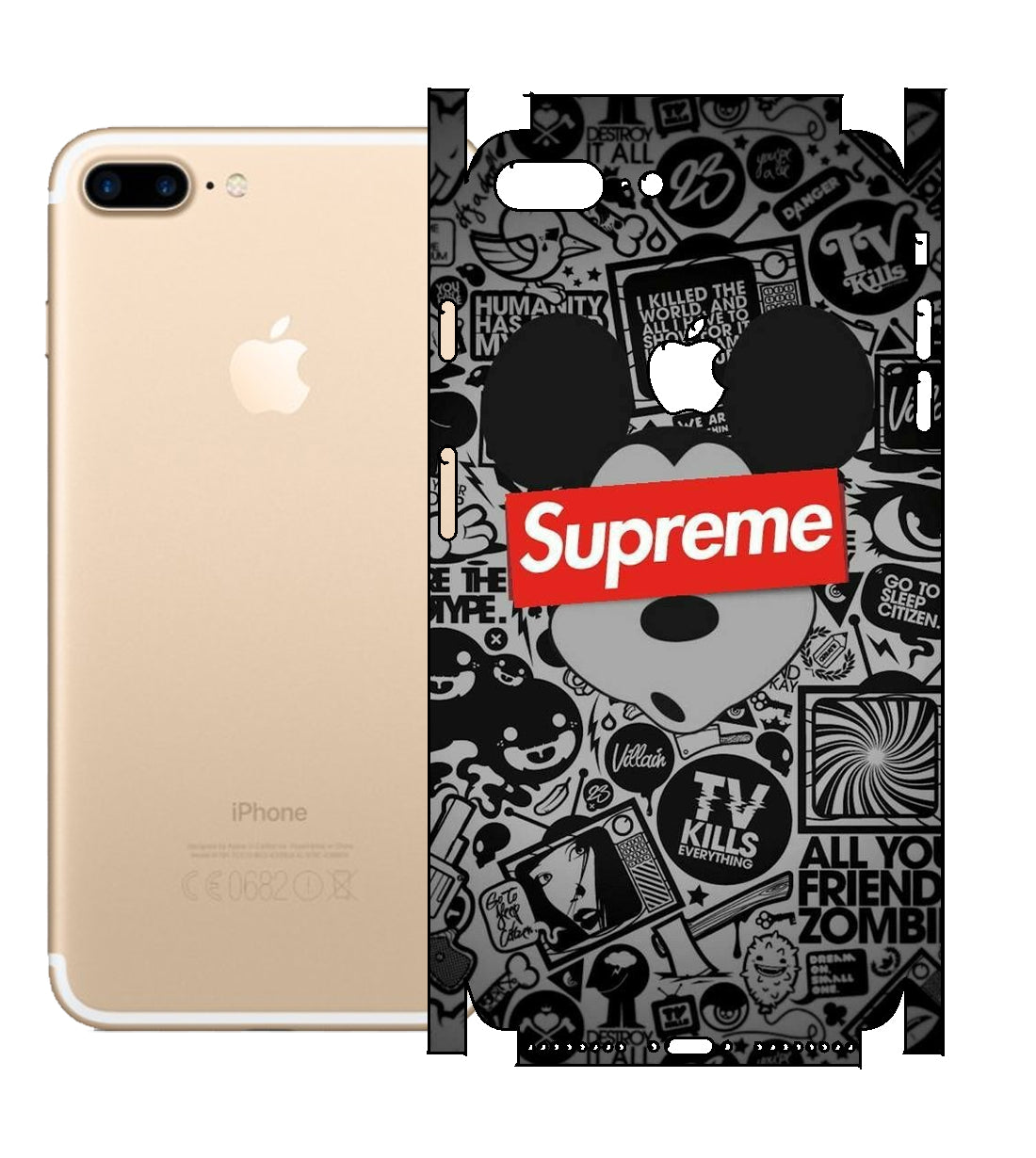 iPhone 7 Plus Premium Quality Full Body Skin Wrap