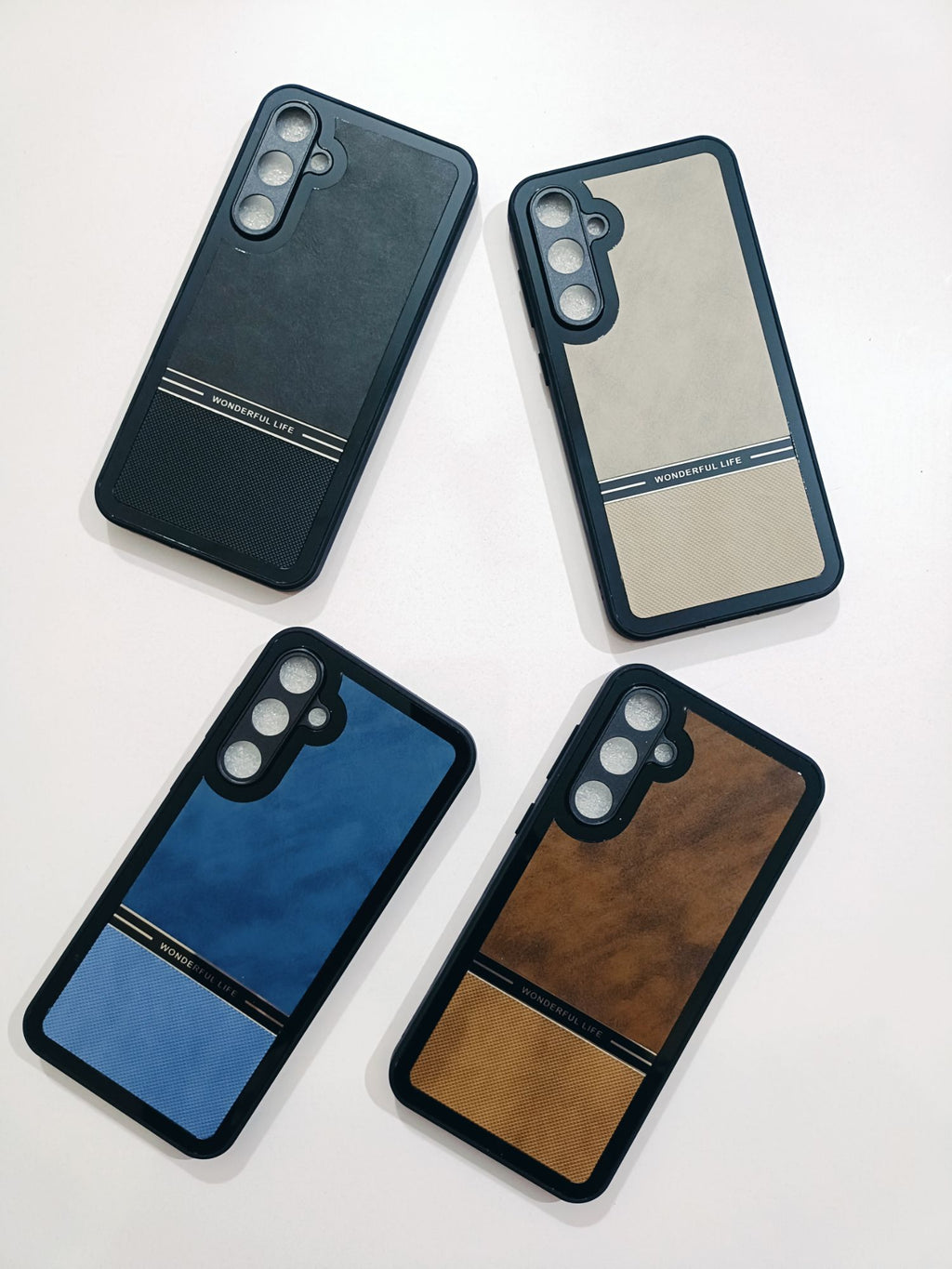 Samsung Galaxy S23FE PU leather Protection Back Cover