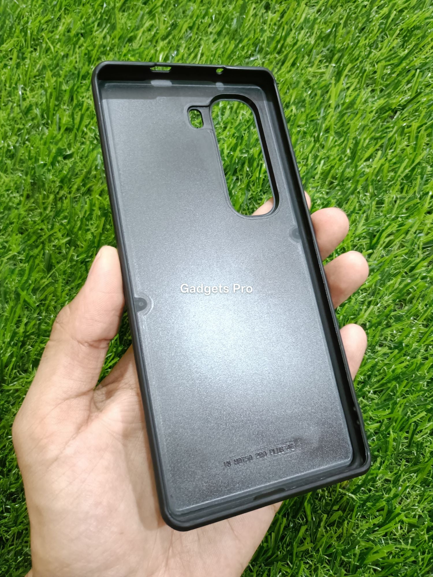 Infinix Hot 50 Pro Plus Soft Silicone PU Leather Design Polo Back Cover