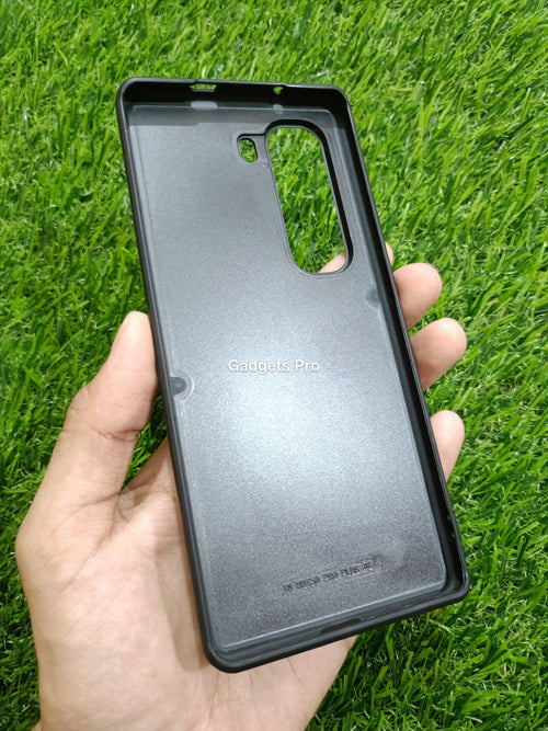 Infinix Hot 50 Pro Plus Soft Silicone PU Leather Design Polo Back Cover