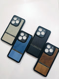 Infinix Hot 40 4G  PU leather Protection Back Cover