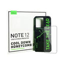 Infinix Note 12 Pack of 2 Glass Protector 9D and Soft Back Cover