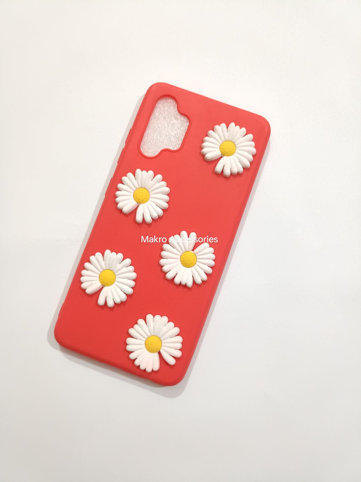 Samsung Galaxy A32 4G Fancy Soft 3D Flowers Back cover