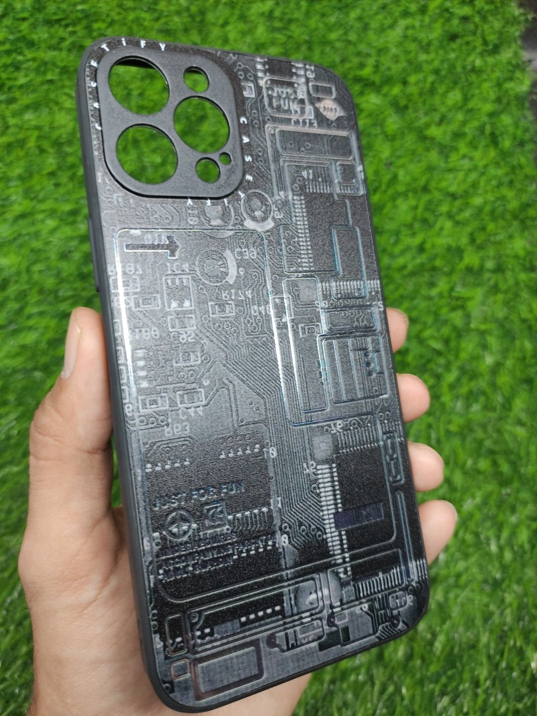 iPhone 12 Pro Max CASETIFY Camera Protection 3D Printed Back Cover