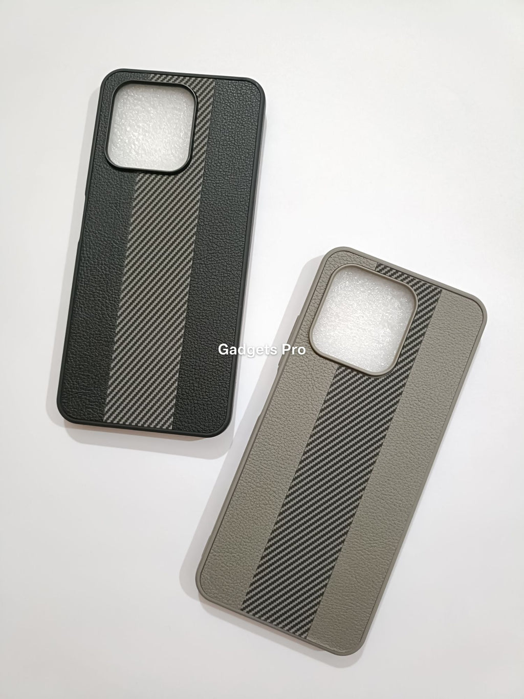 Itel A70 PU Carbon Fiber Design Back Cover