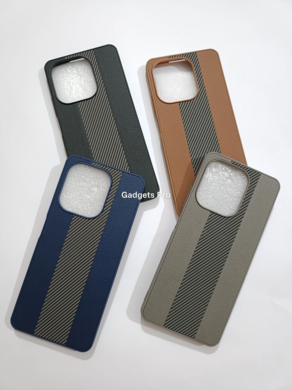 Oppo A5 Pro 5G PU Carbon Fiber Design Back Cover