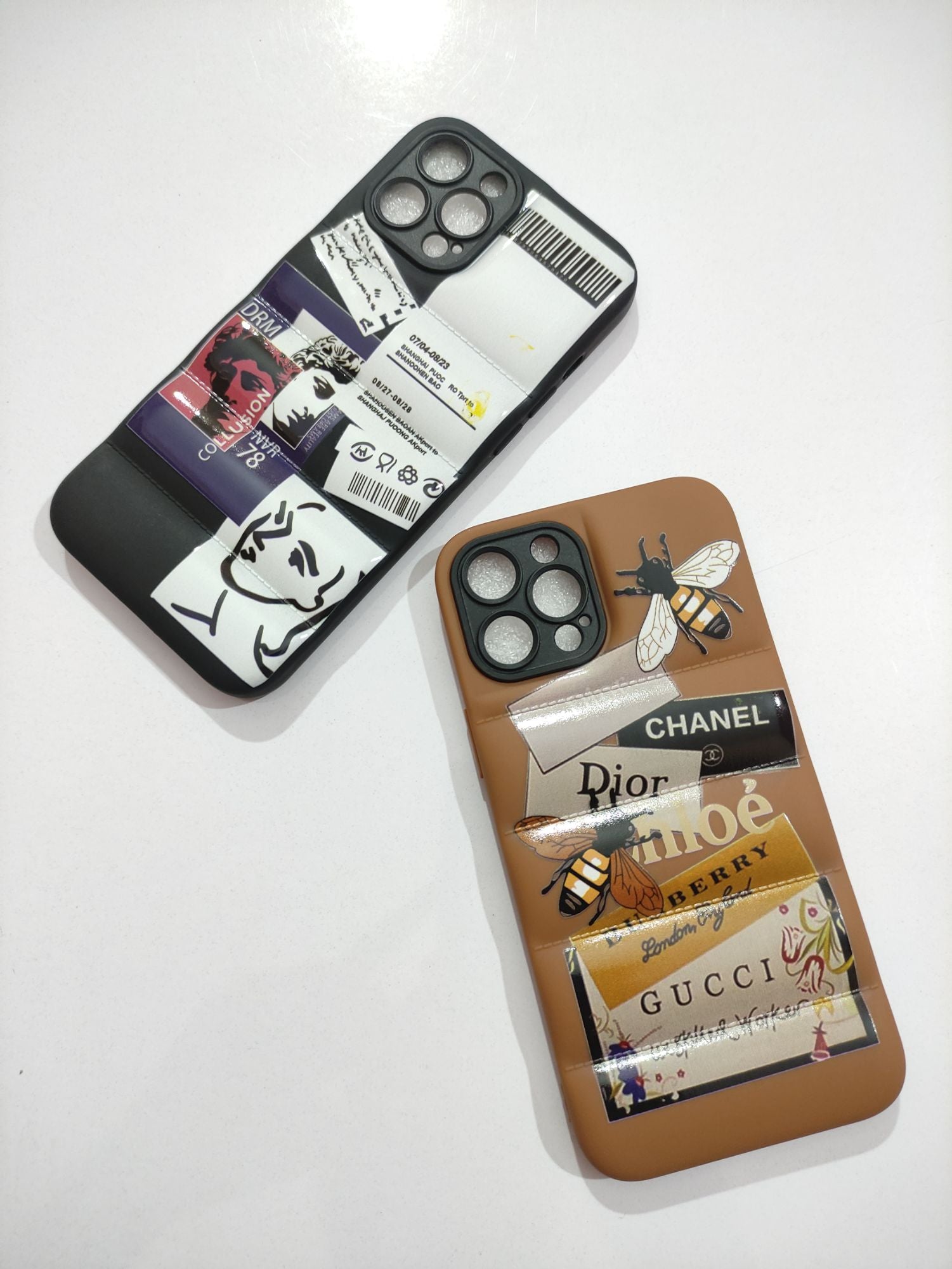 iPhone 12 Pro Max Soft Silicone Puffer Back Cover