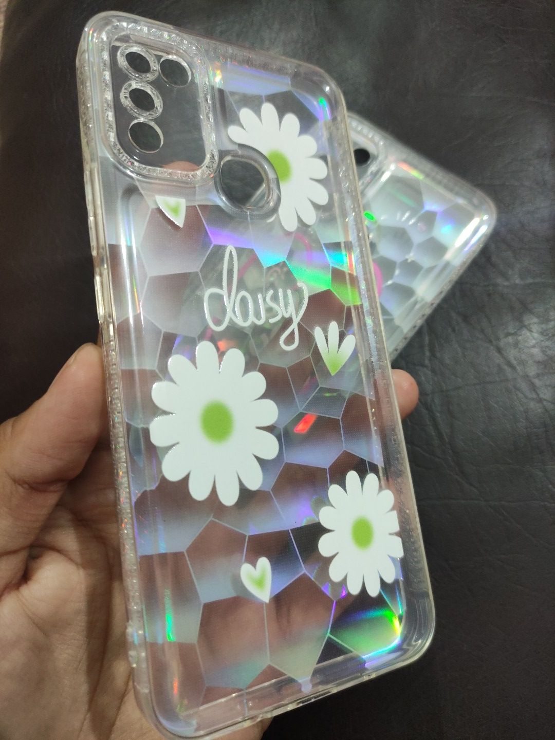 Infinix Hot 11 Play Fancy  Soft TPU Transparent Random Design Back Cover