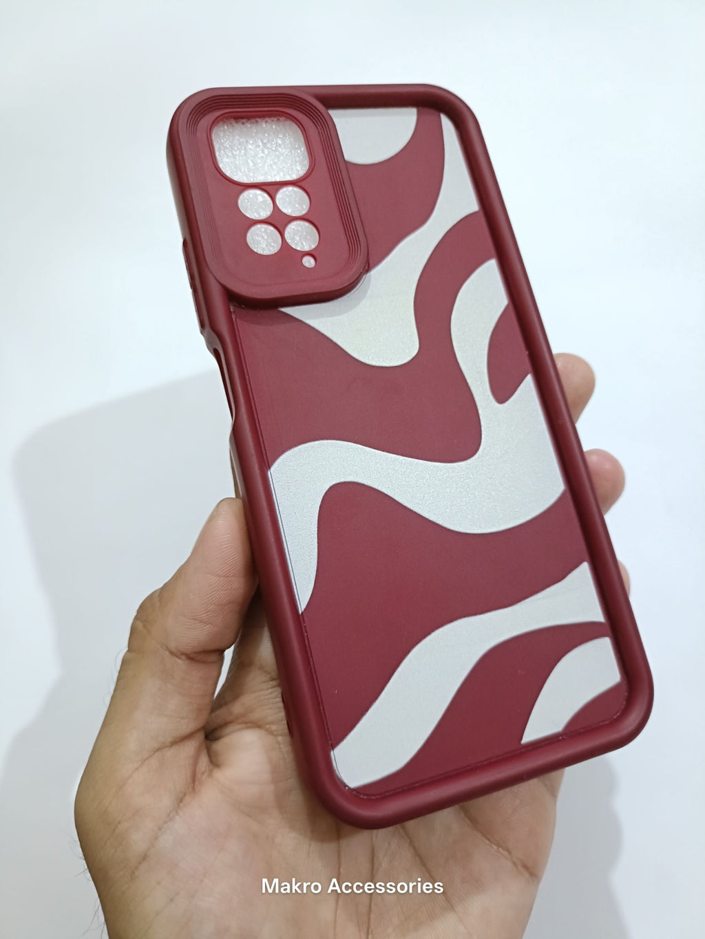 Redmi Note 11 Soft Silicone Zebra Stripes Back Cover
