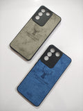 Vivo V27E Soft Silicone Deer Fabric Back Cover