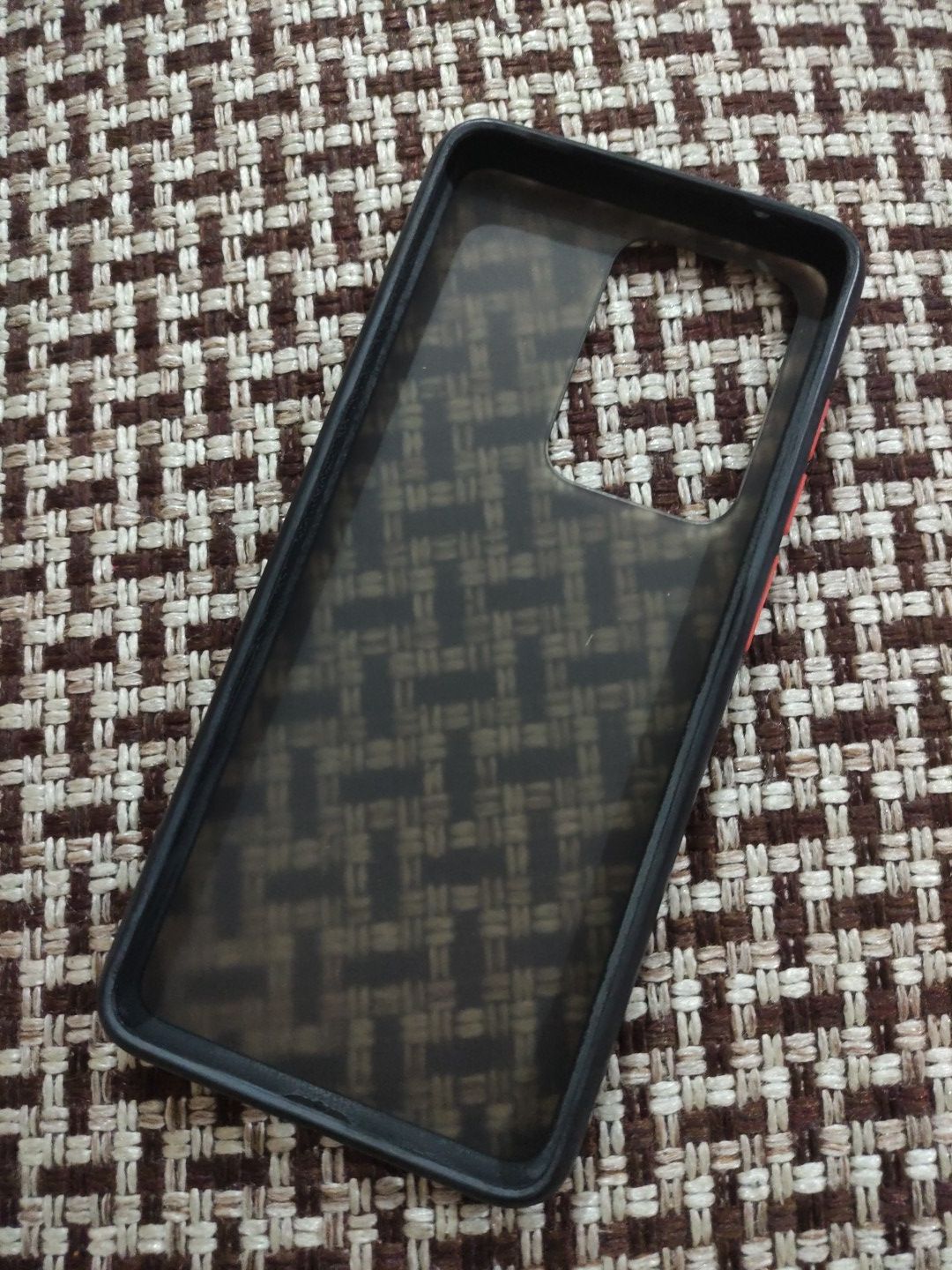 Samsung Galaxy S20 Ultra Matt Translucent Colour Buttons Back cover