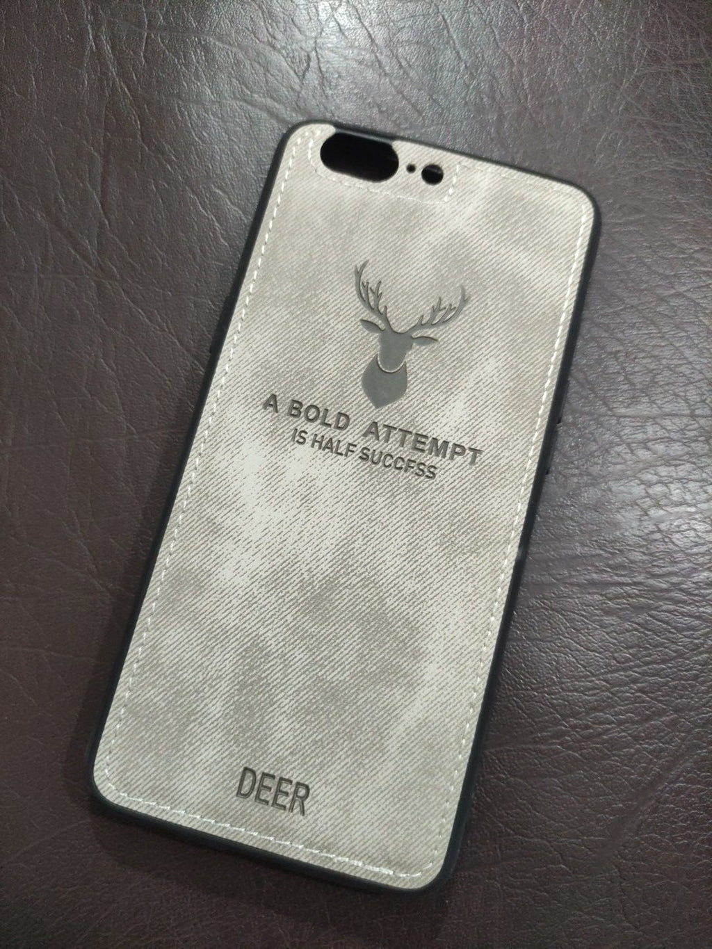 OnePlus 5 Soft Deer Fabrics Cloth back cover