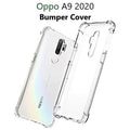 Oppo A9 2020 Soft TPU Clear Transparent Corner Protection Back Cover