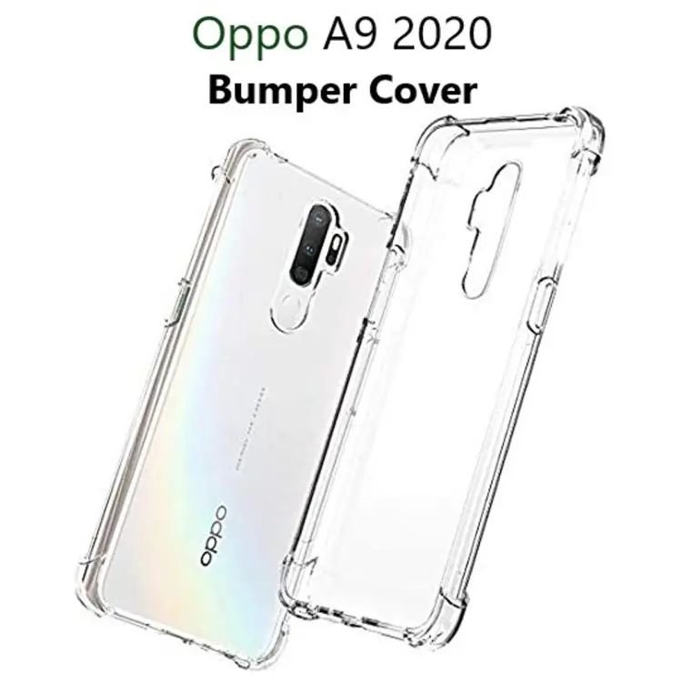 Oppo A9 2020 Soft TPU Clear Transparent Corner Protection Back Cover