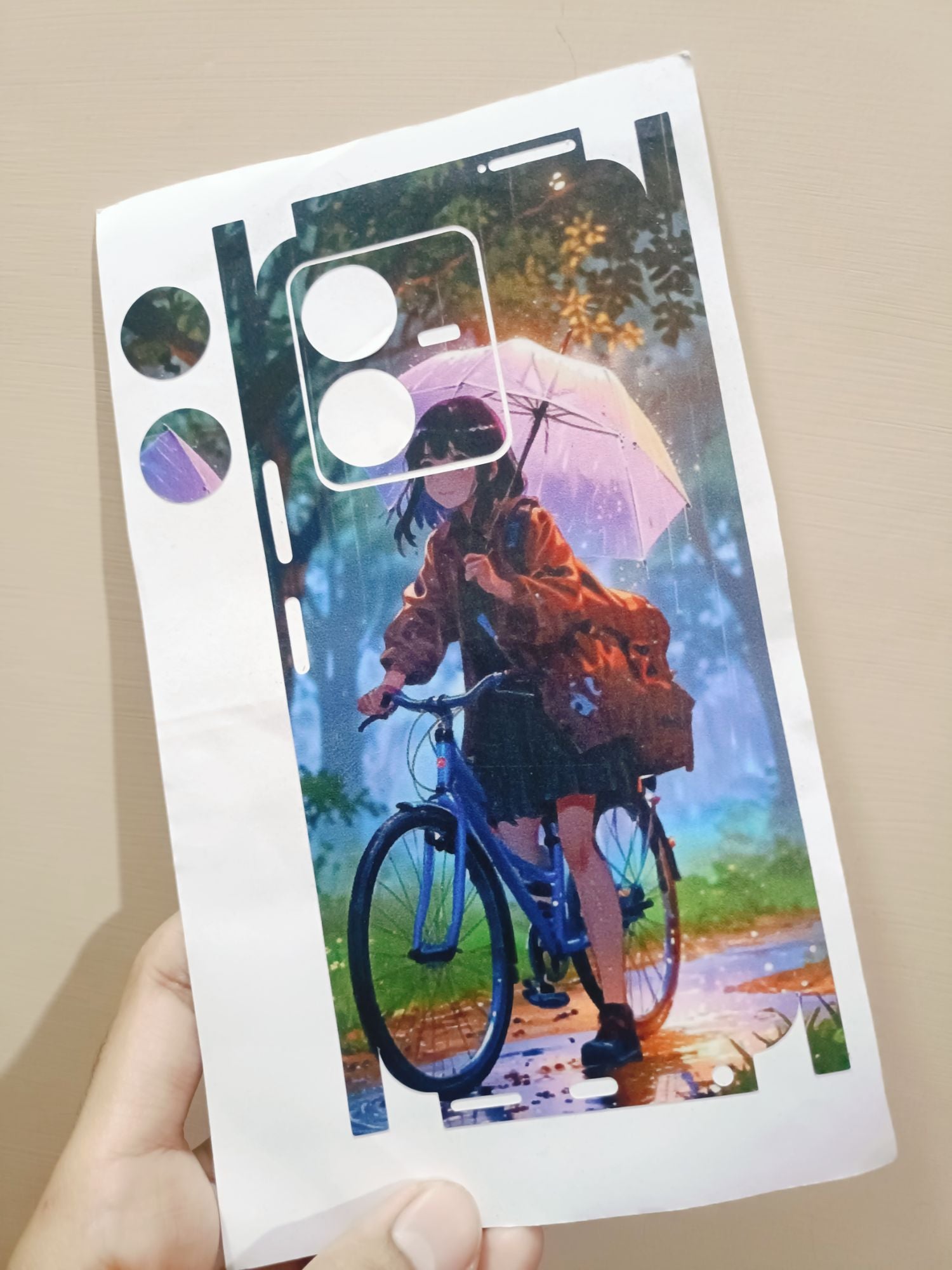 Vivo Y22 4G Premium Quality Printed Back Skin Full Wrap