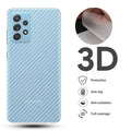 Samsung A53 5G Carbon Fiber Pattern Transparent Back Protective Sheet