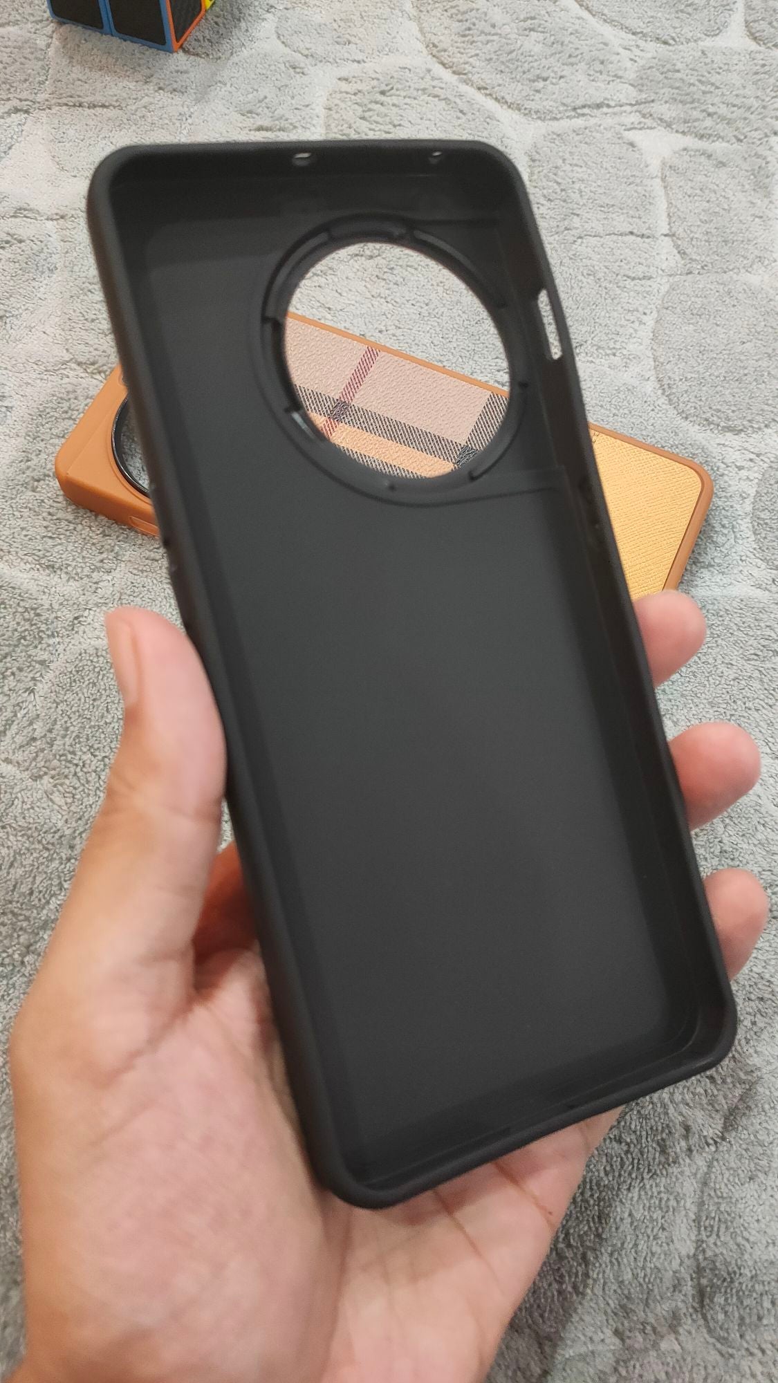 CASEPRO OnePlus 11 PU Dual Tone Leather Back Case