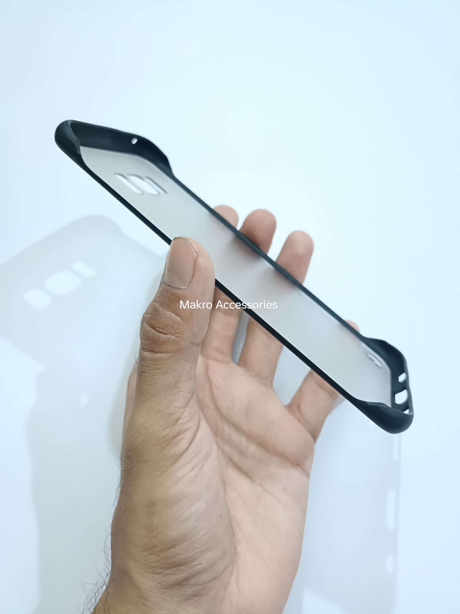 Samsung Galaxy S8 Plus PC Matt Transculent Frameless Back cover