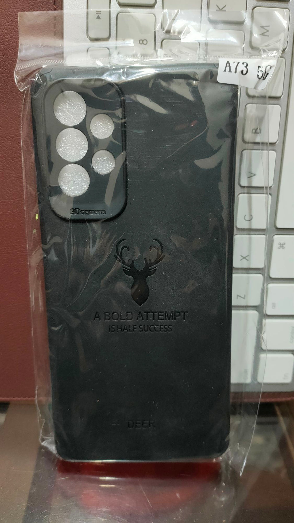 Samsung A73 5G Shockproof Soft Fabric Back Case