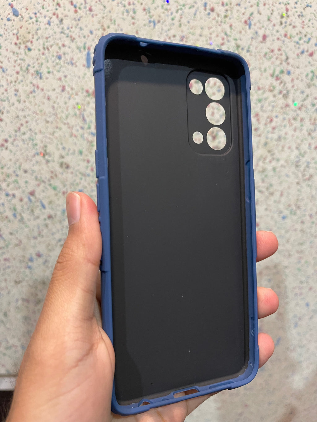 Oppo Reno 5 Shockproof Camera Protection Anti Slip Back Cover