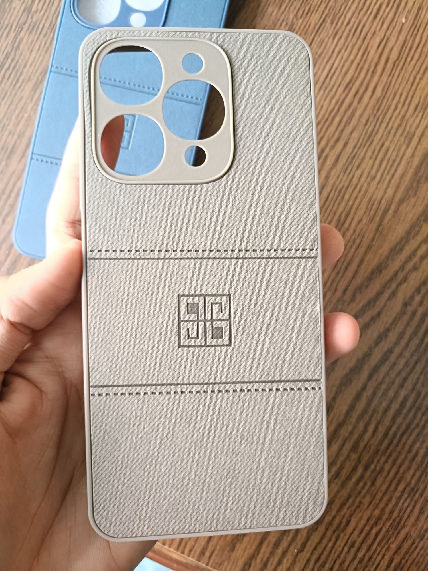 Itel A90 PU Leather Design Camera Protection Back Cover