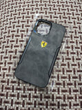 iPhone 12 Pro Max 6.7" Ferrari Premium Quality leather Back Cover
