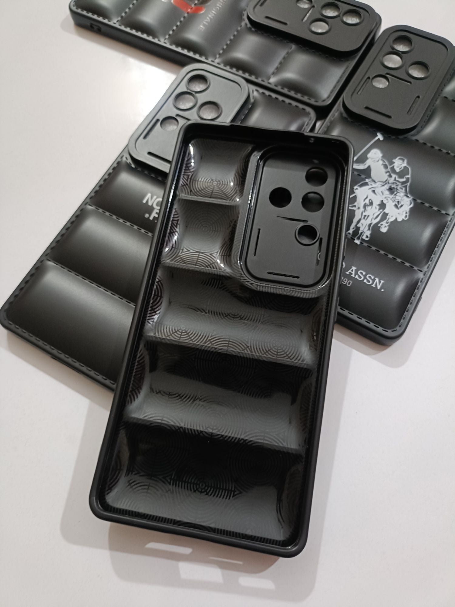 Vivo V30 Soft Silicone Puffer Back Cover
