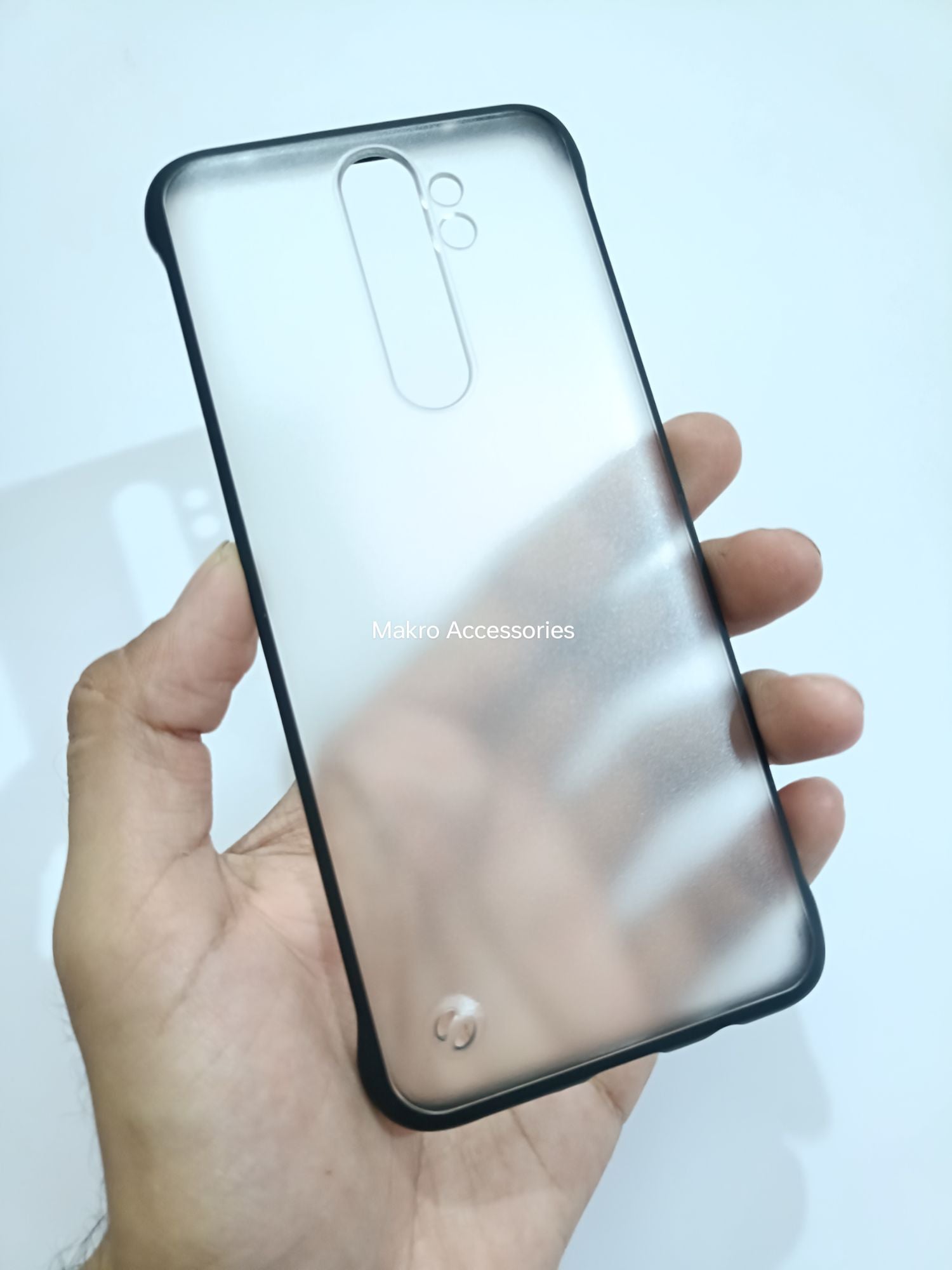 Redmi Note 8 Pro PC Matt Transculent Frameless Back cover