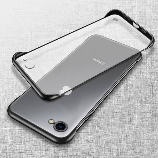 iPhone 7G PC Translucent Frameless Back Cover