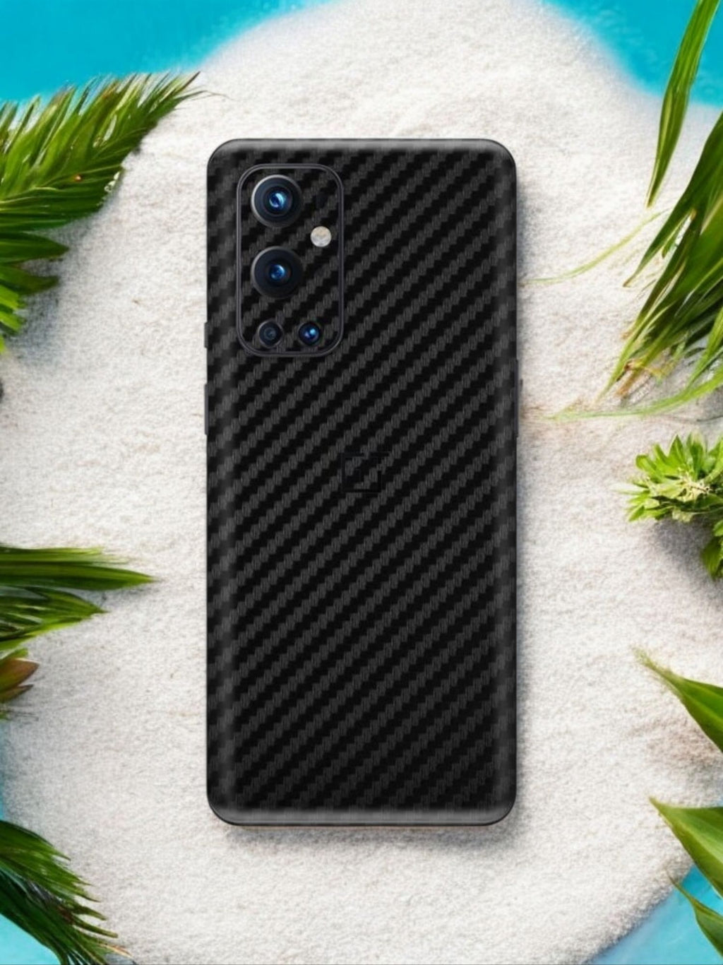 OnePlus 9 Pro Carbon Fiber Texture Full Body Skin Wrap