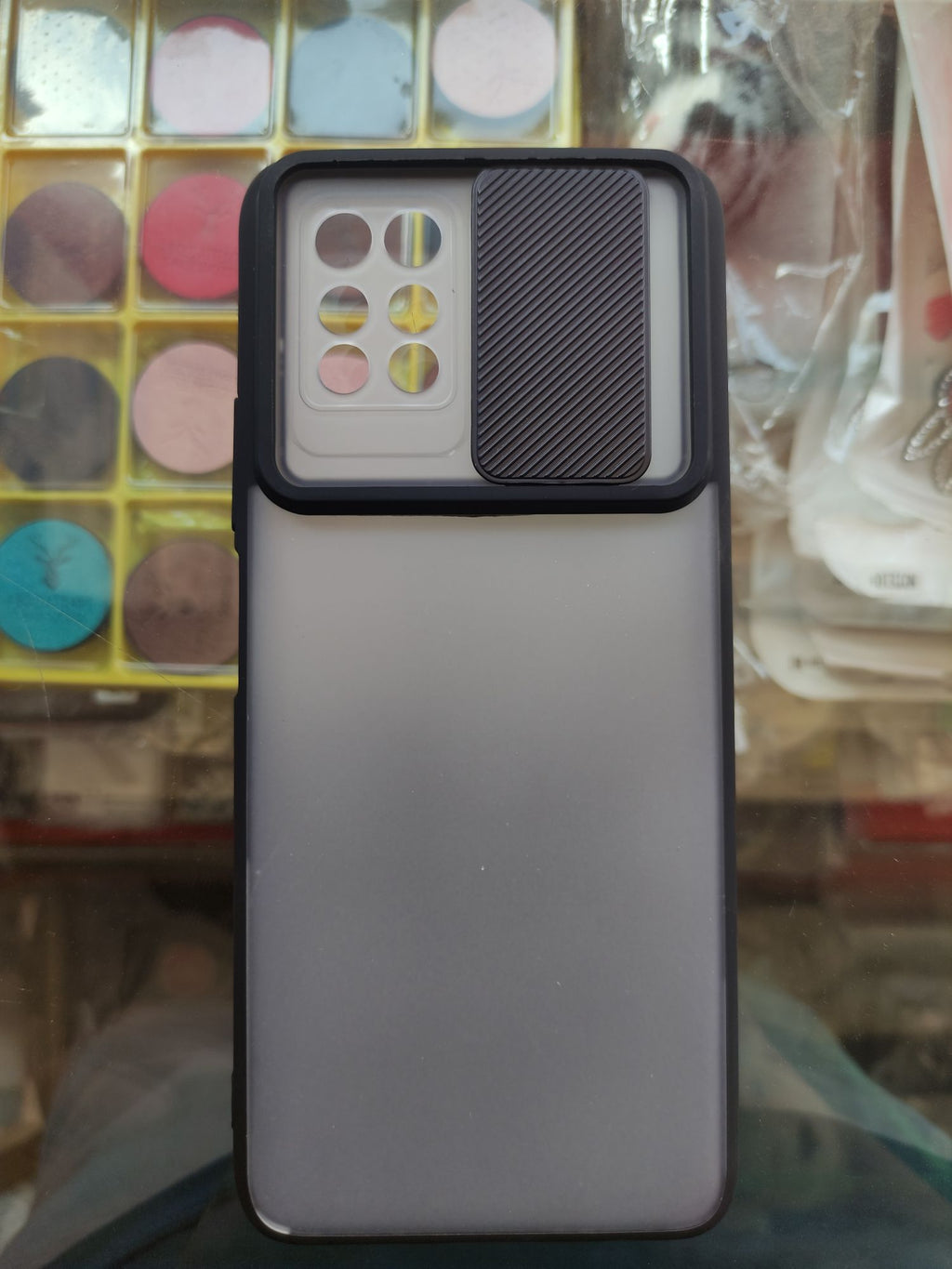 Infinix Note10 Pro Matt Camera Slider Back cover