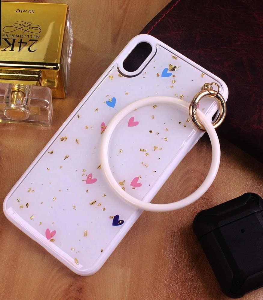 iPhone XS,XS Max Fancy Soft Silicone Ring cover