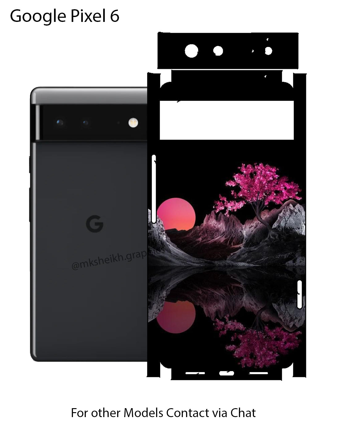 Google Pixel 6 Full Body Skin Wrap