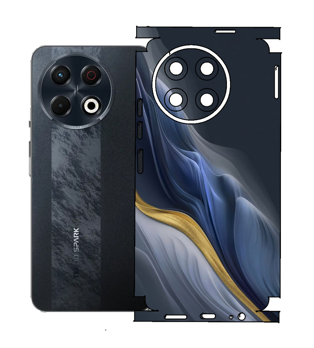 Tecno Spark 30 Pro Print Back Full Body Skin Wrap
