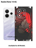 Redmi Note 14 4G Full Print Back Body Skin Wrap