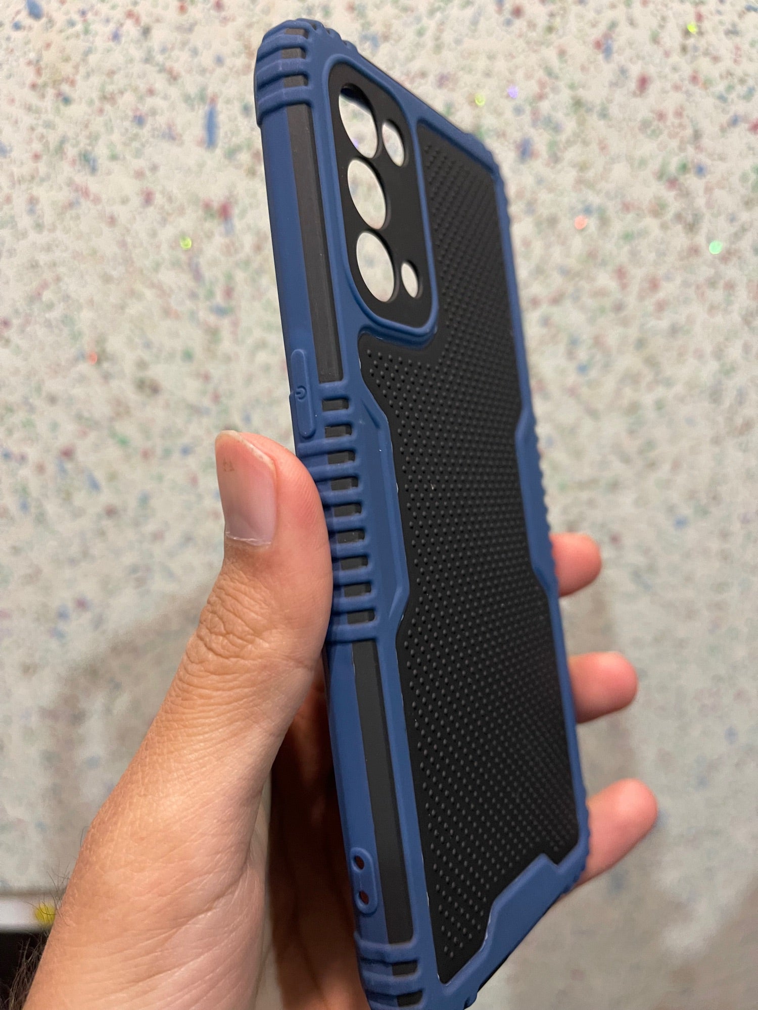 Oppo Reno 5 Shockproof Camera Protection Anti Slip Back Cover