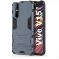 Vivo_V15 Pro Shockproof Kickstand Dual layered back cover