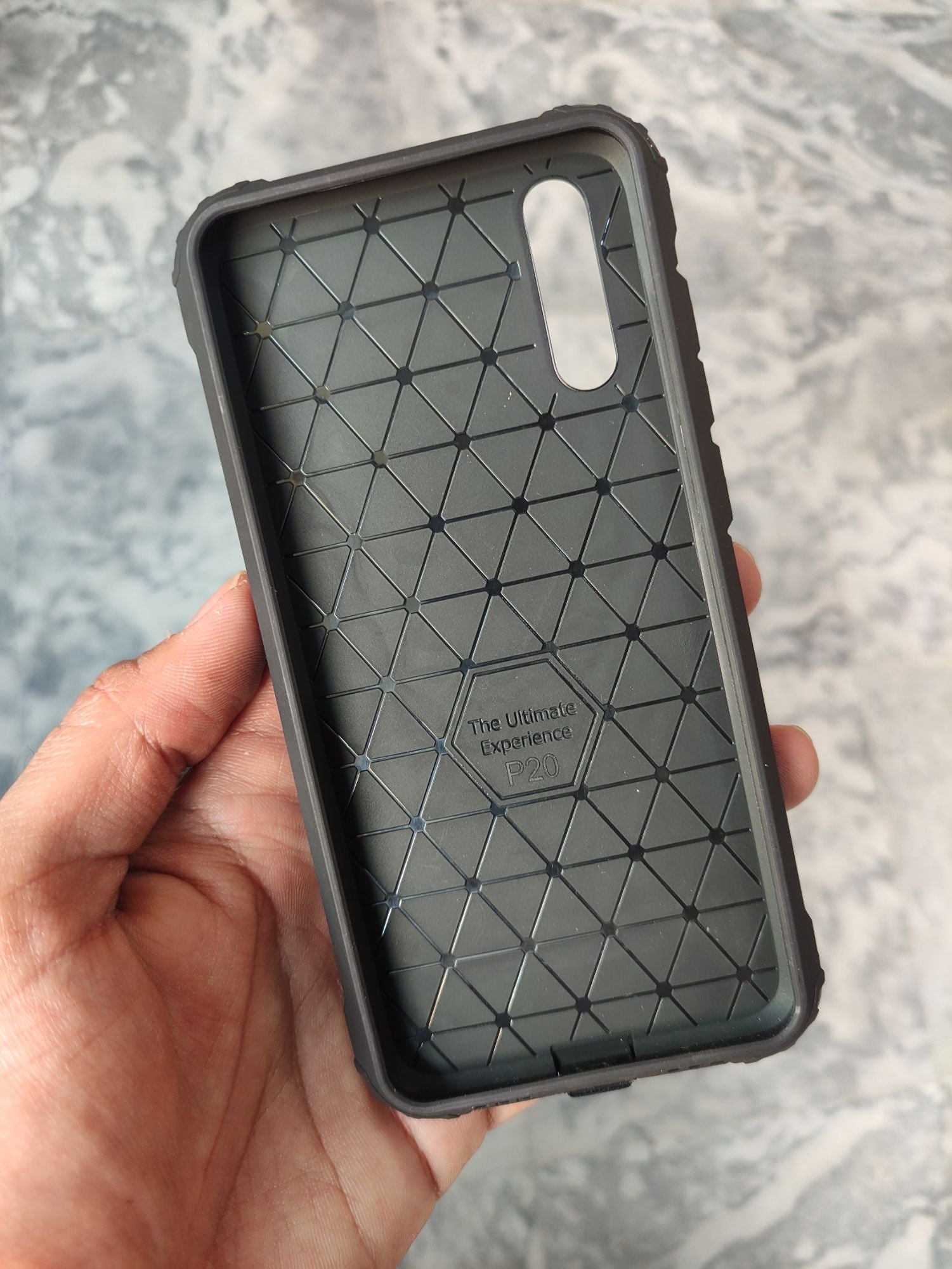 Huawei P20 Shockproof Dual Layered Protection back cover