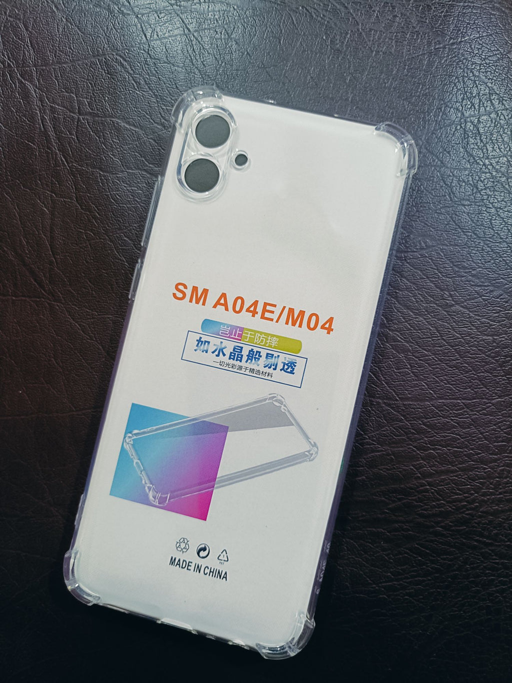 Samsung Galaxy A04E Soft TPU Corner Protection Back Cover