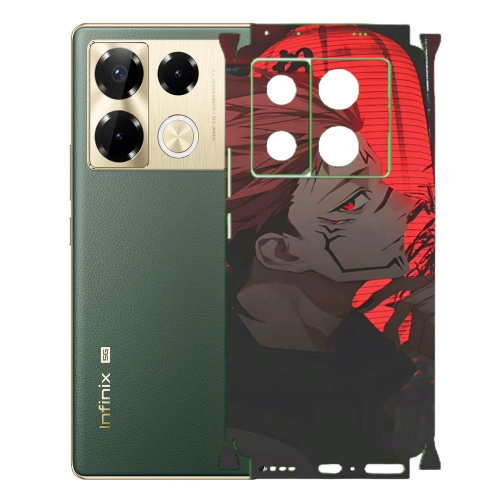 Infinix Note 40 Pro Print Back Full Body Skin Wrap