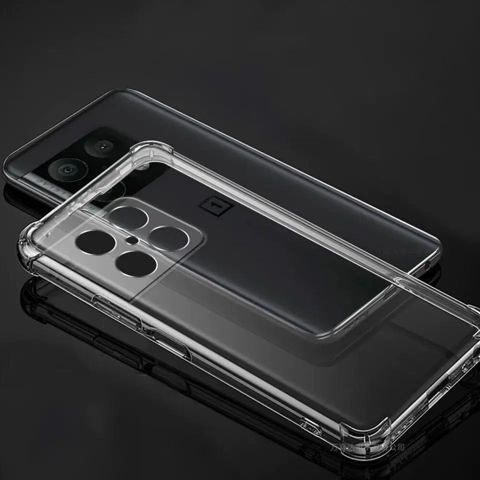 One Plus 10 Pro Soft TPU Clear Corner Protection Back Cover