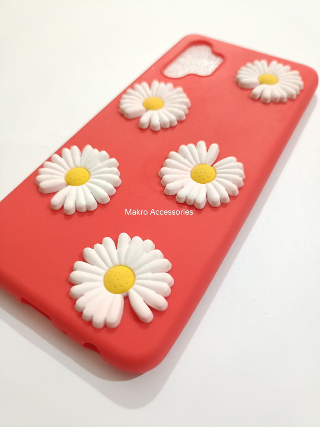 Samsung Galaxy A32 4G Fancy Soft 3D Flowers Back cover