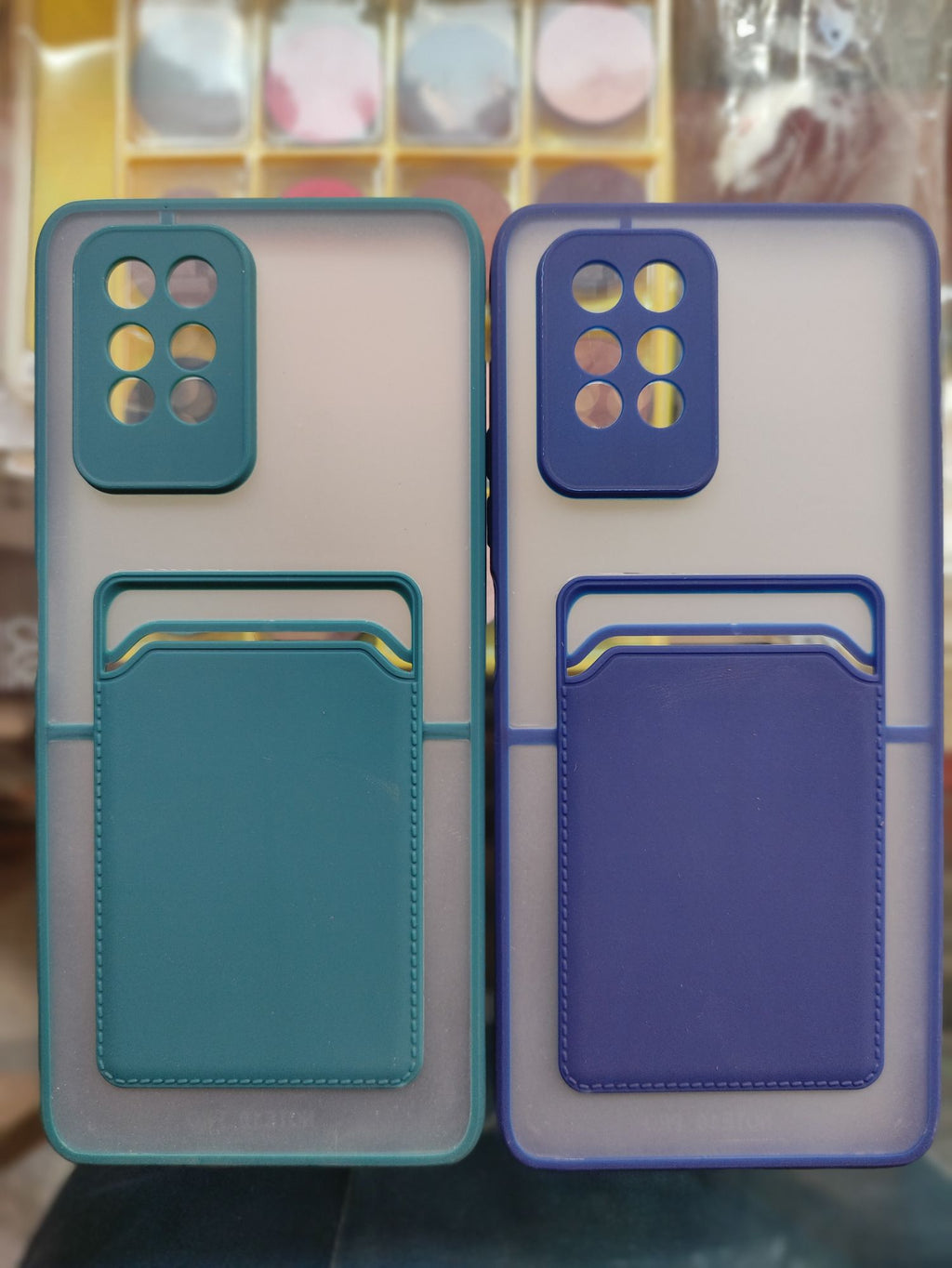 Infinix Note10 Pro Matt Camera Protection Card Holder back cover