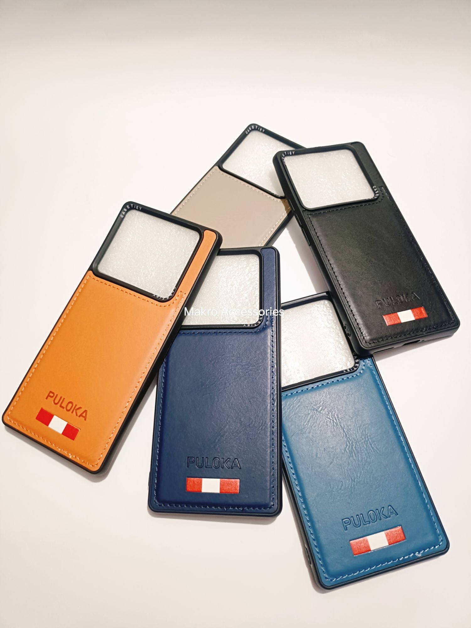 Infinix Note 40 Soft Silicone Puloka Leather Back cover