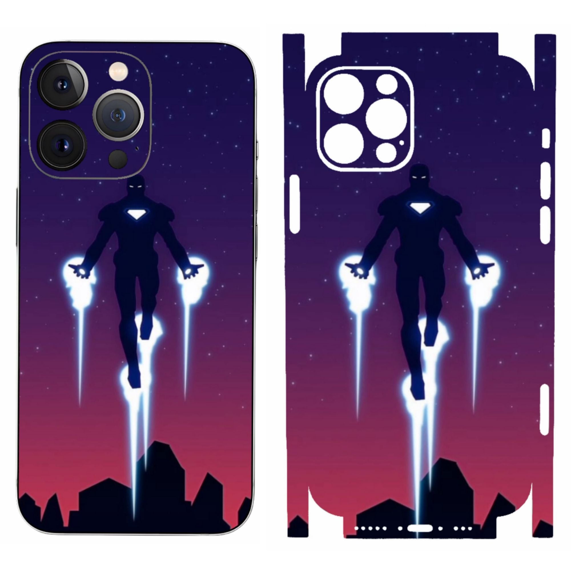 Premium Quality Print Back Skin Wrap for All Models iPhone/Samsung/Oppo/Vivo/Tecno/Infinix/Honor/Realme/Redmi
